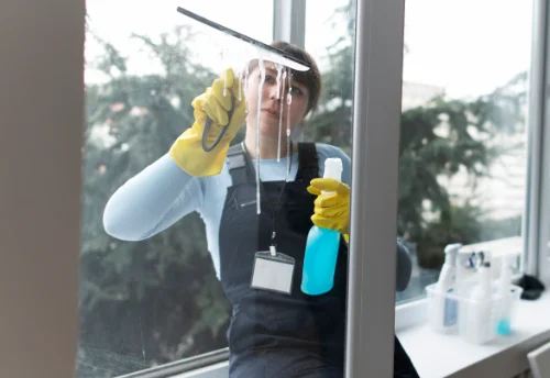 Nettoyage de vitres intérieures et extérieures à Angoisse
